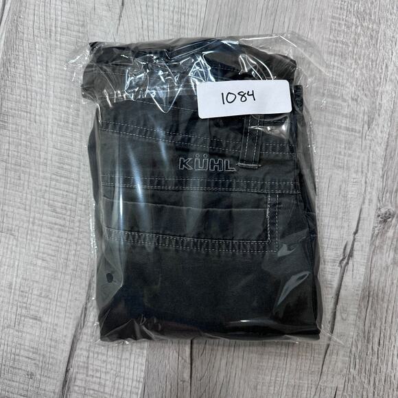 Vintage Kuhl Kaptiv Cargo Shorts Men's 34 Gray Hiking Cargo Outdoor Zip Pockets - Picture 16 of 16